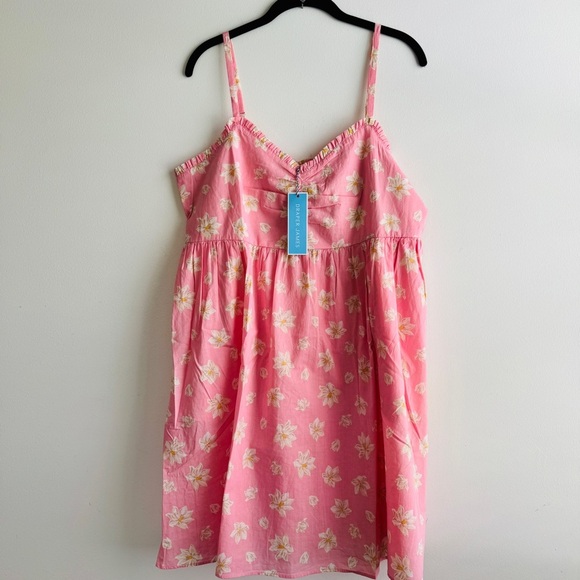 Draper James Blush Floral Chemise - Picture 2 of 9